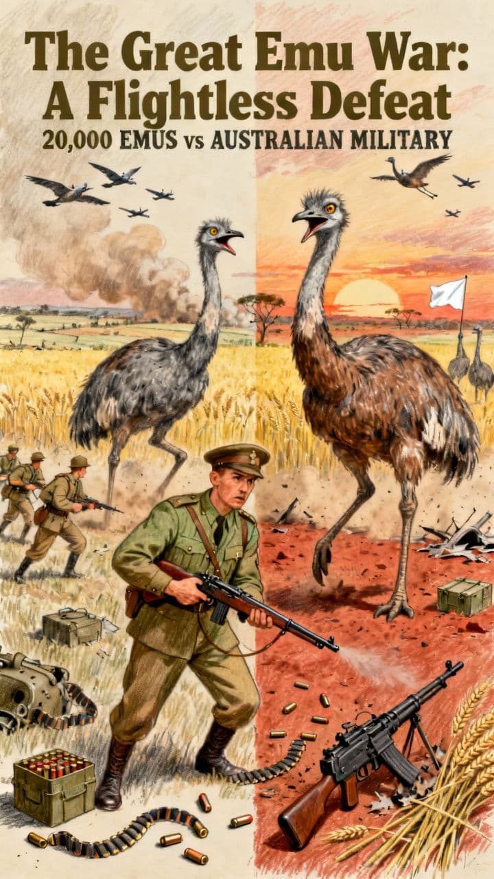 The Great Emu War: A Flightless Defeat