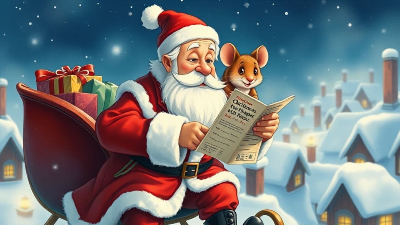 A Christmas Rescue for the Kitten