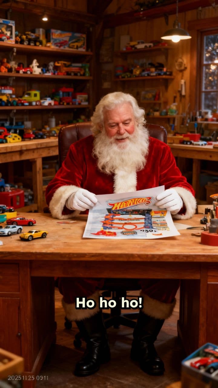 Le message du Père Noël pour Eliot et Léo