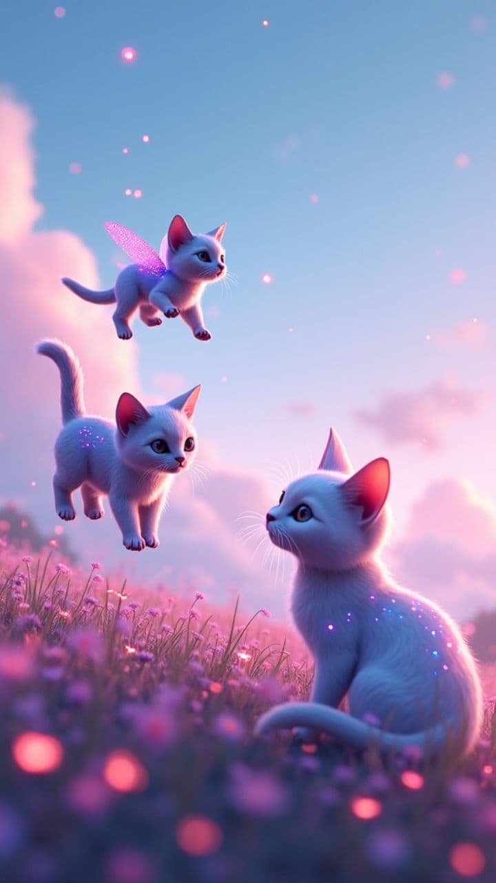Whimsical AI Cat Adventures
