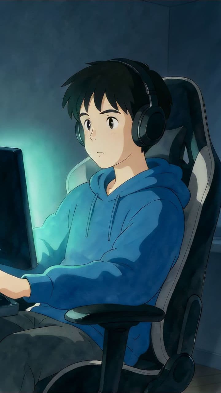 Late-Night Gamer Victory