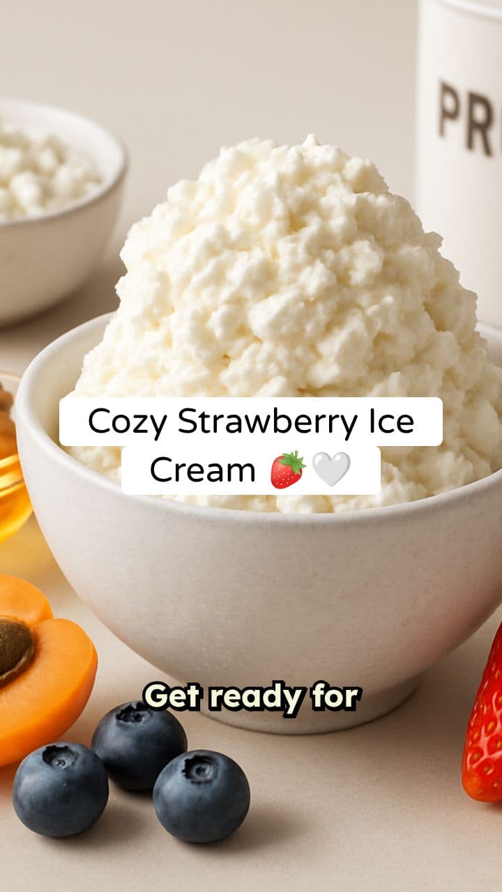 Cozy Strawberry Ice Cream