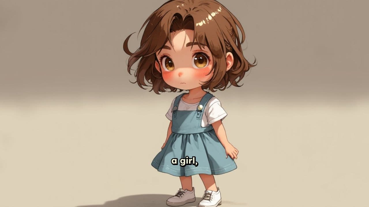 Девочка в поле цветов