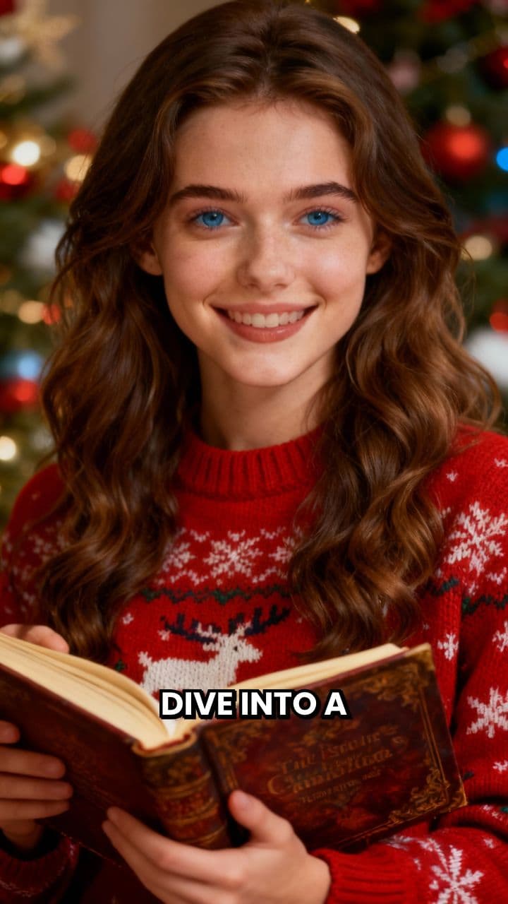 Charming Christmas Bookmarks Ad