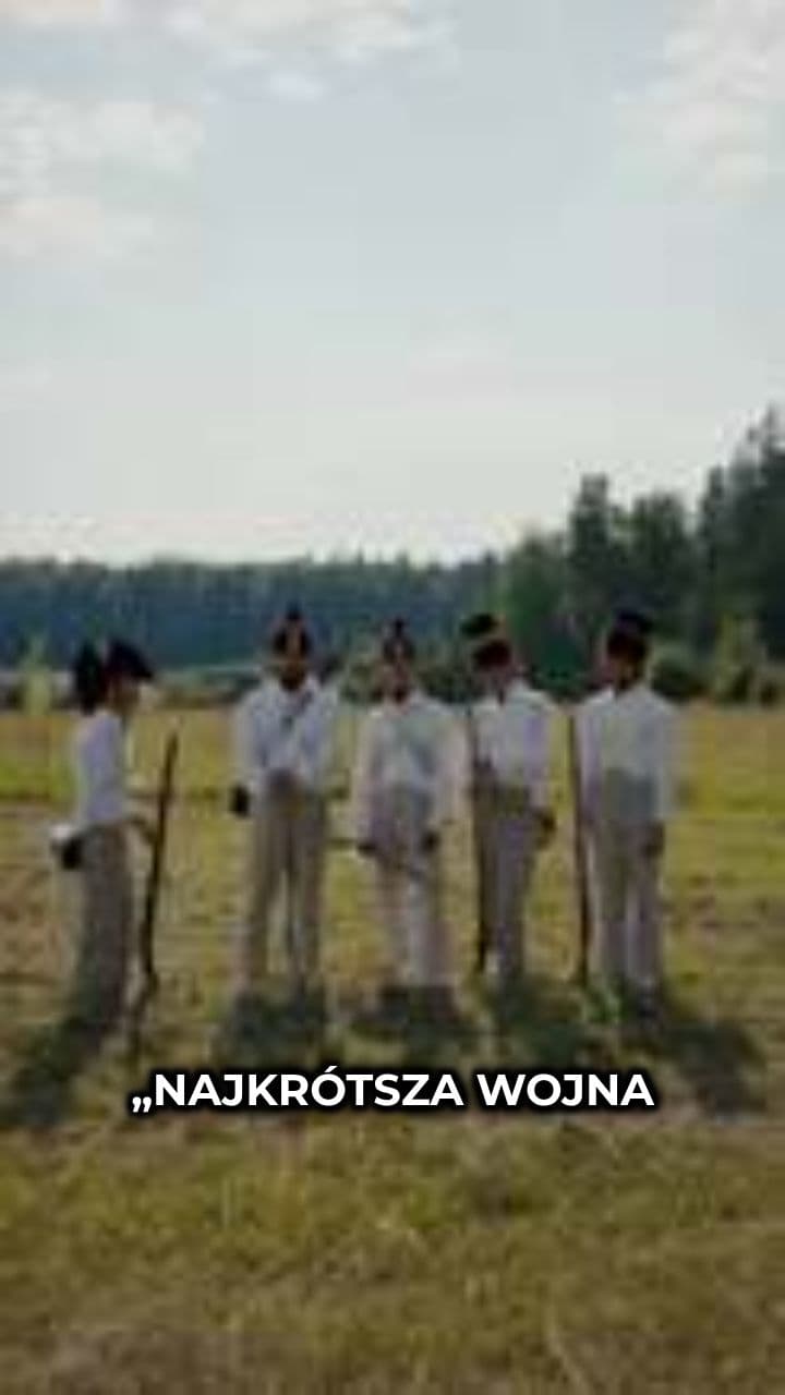 Najkrótsza wojna w historii