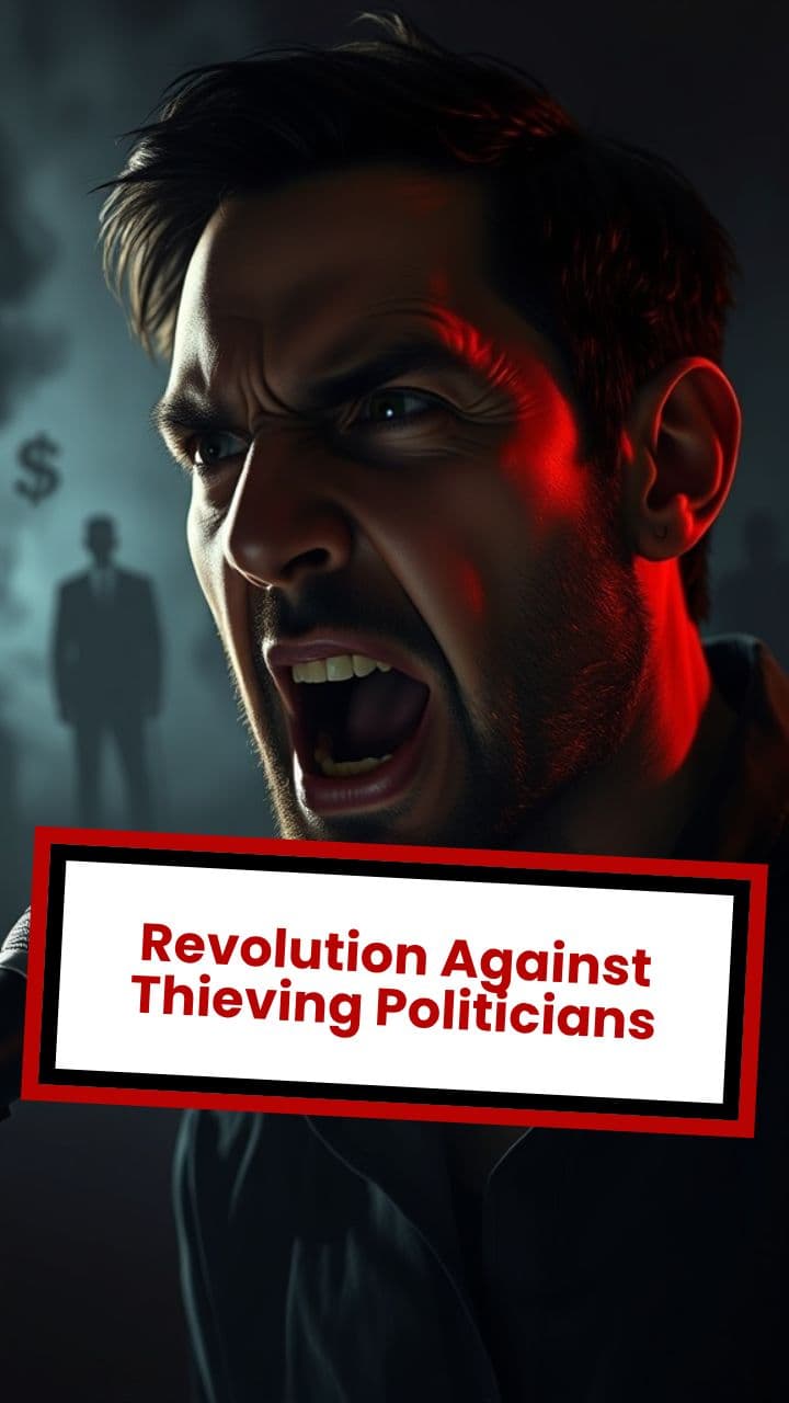 Revolution Against Thieving Politicians