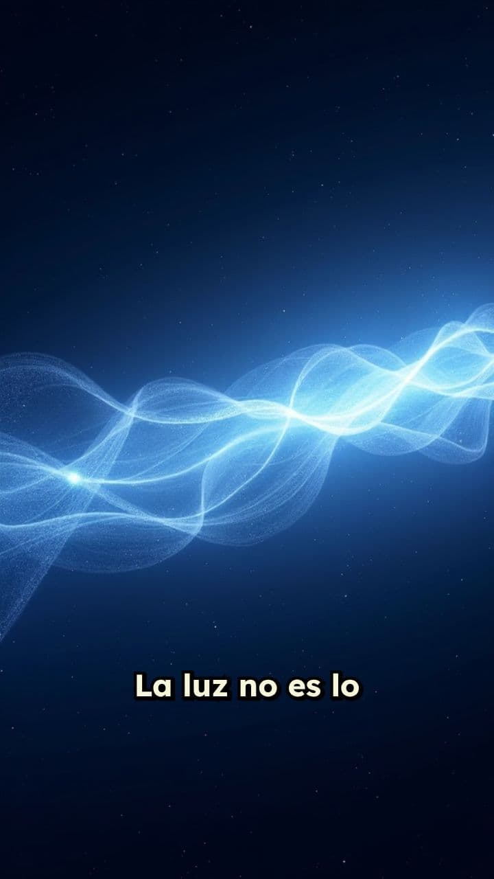 La naturaleza de la luz y su historia