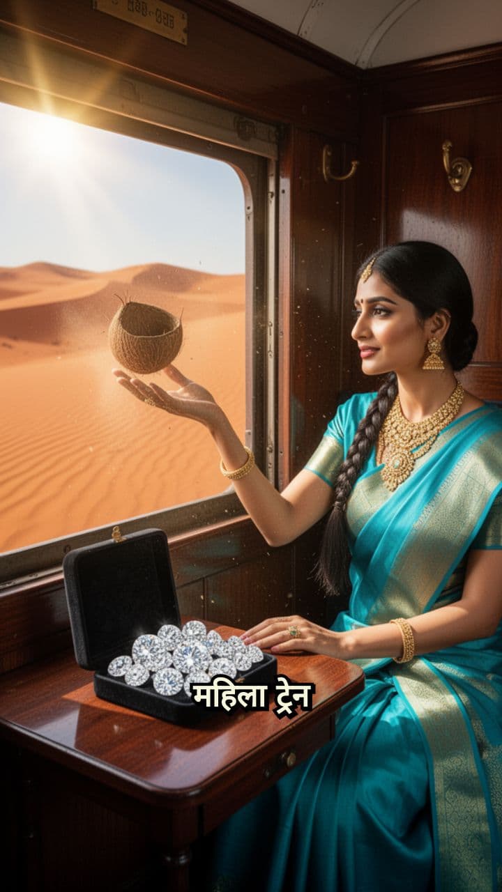 नारियल और तेंदुए का बच्चा