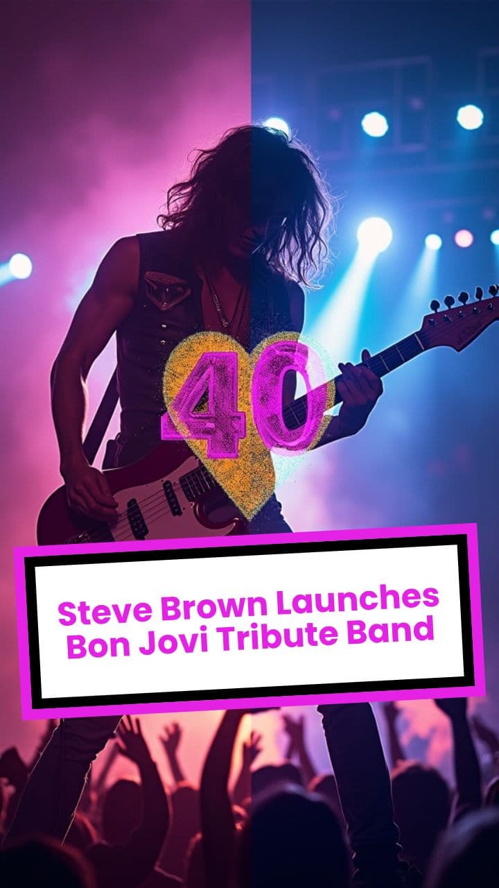 Trixter Guitarist Steve Brown Debuts His Bon Jovi Tribute Band, Always Jovi