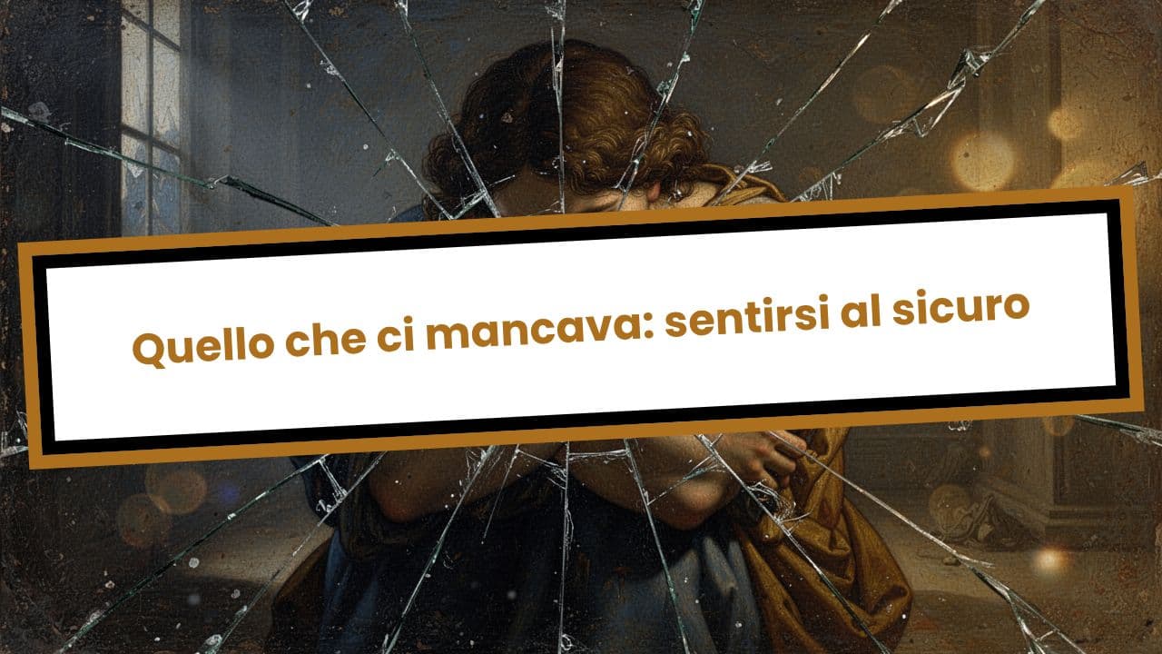 Quello che ci mancava: sentirsi al sicuro