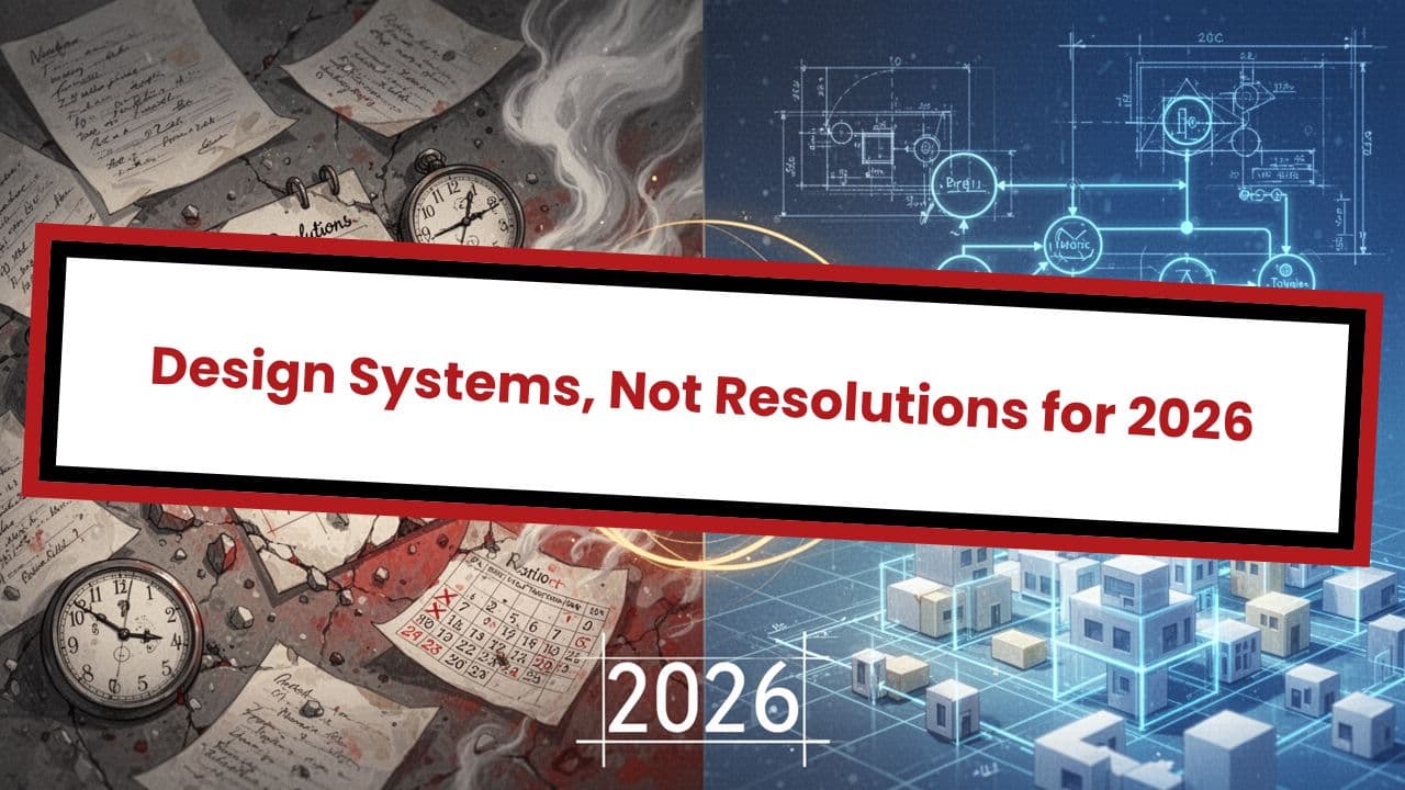 Design Systems, Not Resolutions for 2026