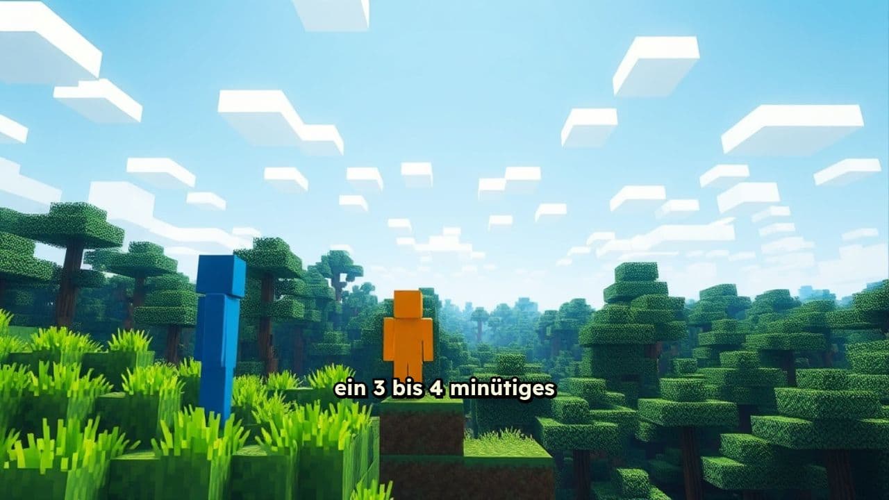 Three Stickmen Start a Minecraft World