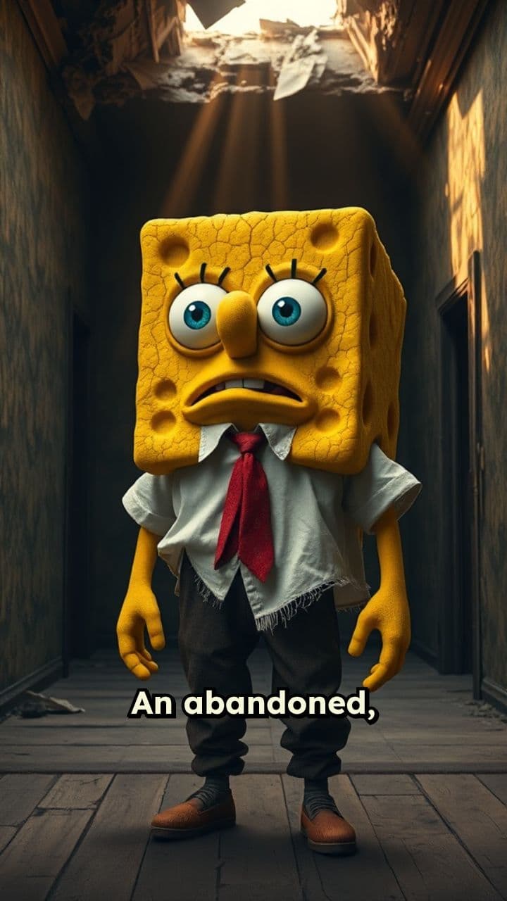 Forgotten SpongeBob in the Ruins