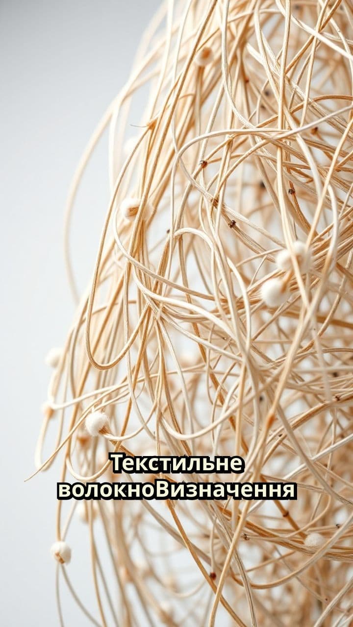 Текстильні волокна: визначення та характеристики