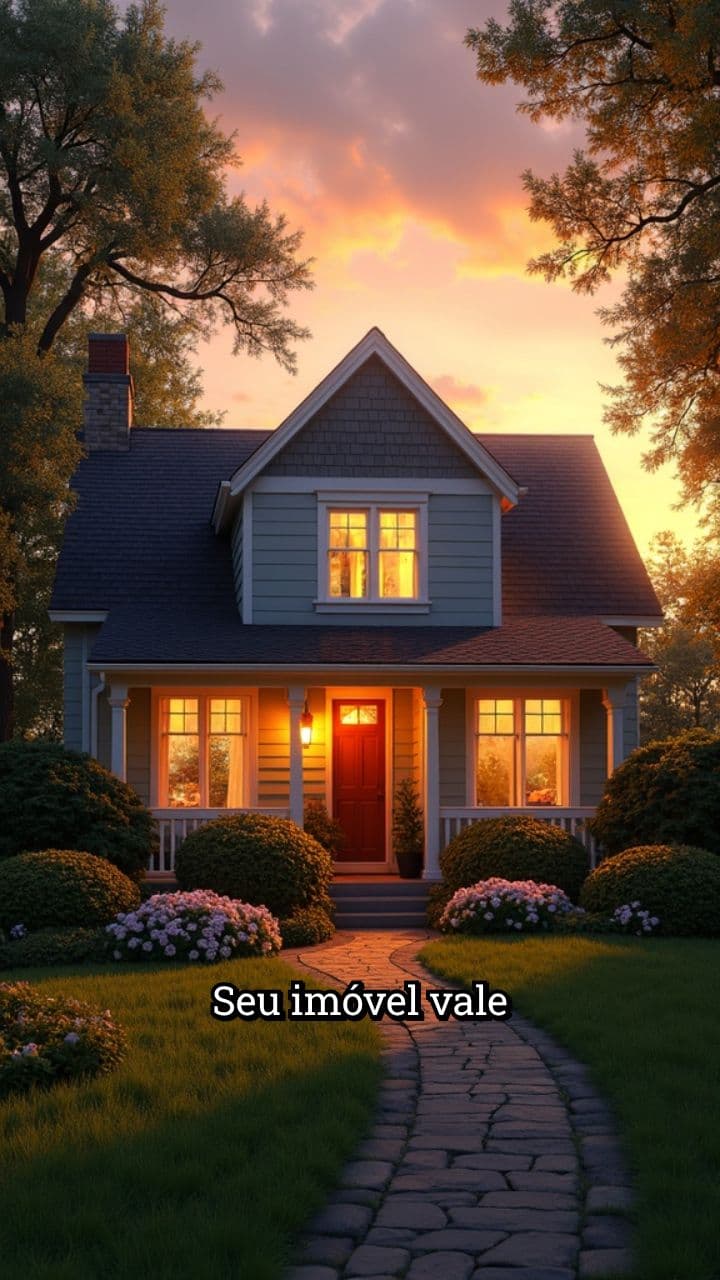 Avalie o valor do seu imóvel.