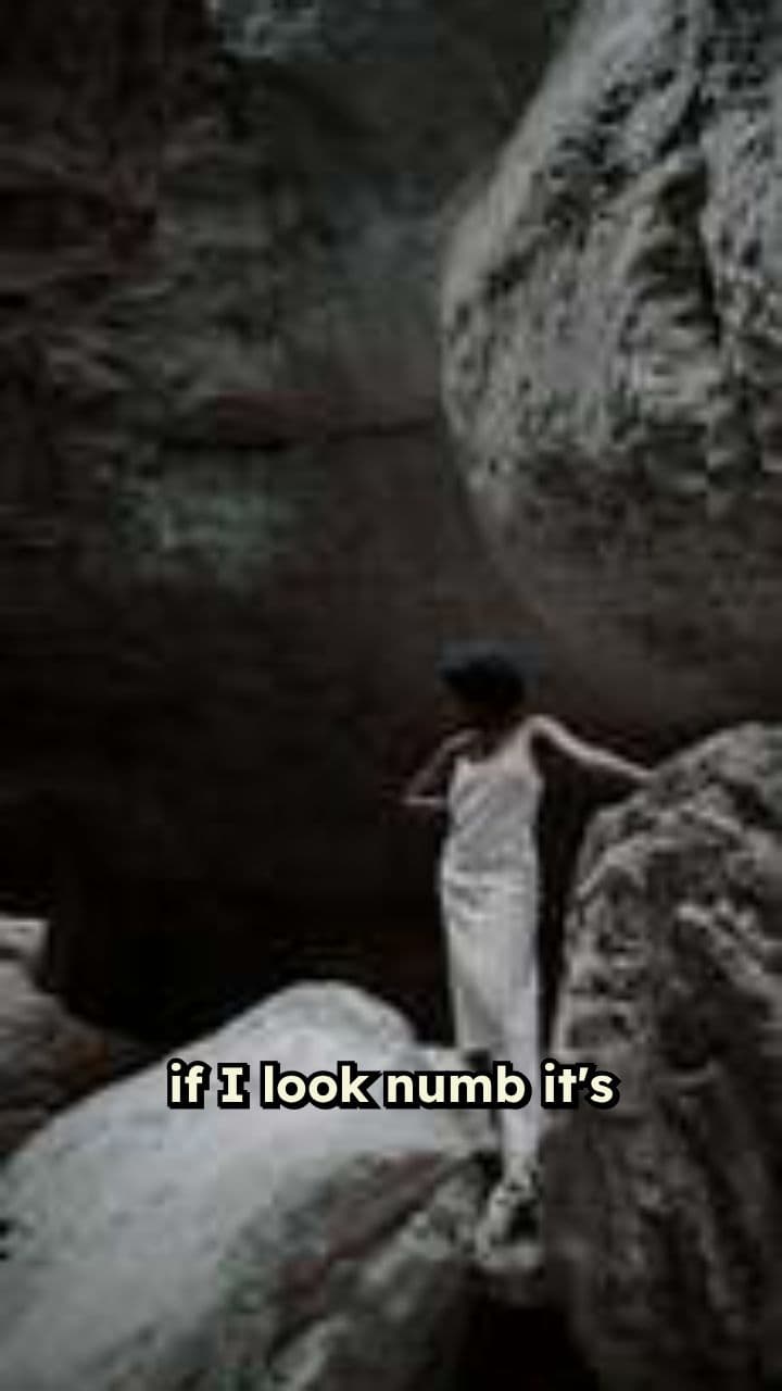 If I Look Numb, It's Because I Fell Too Much To Bleed