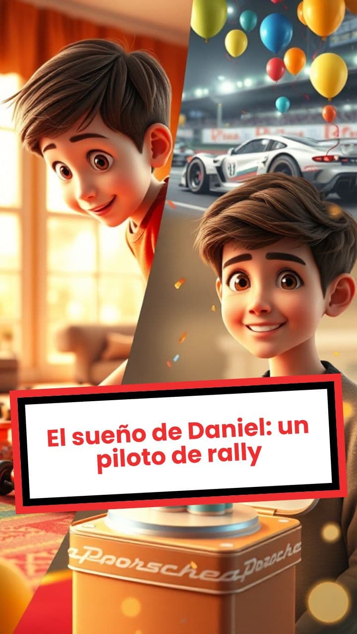 El sueño de Daniel: un piloto de rally