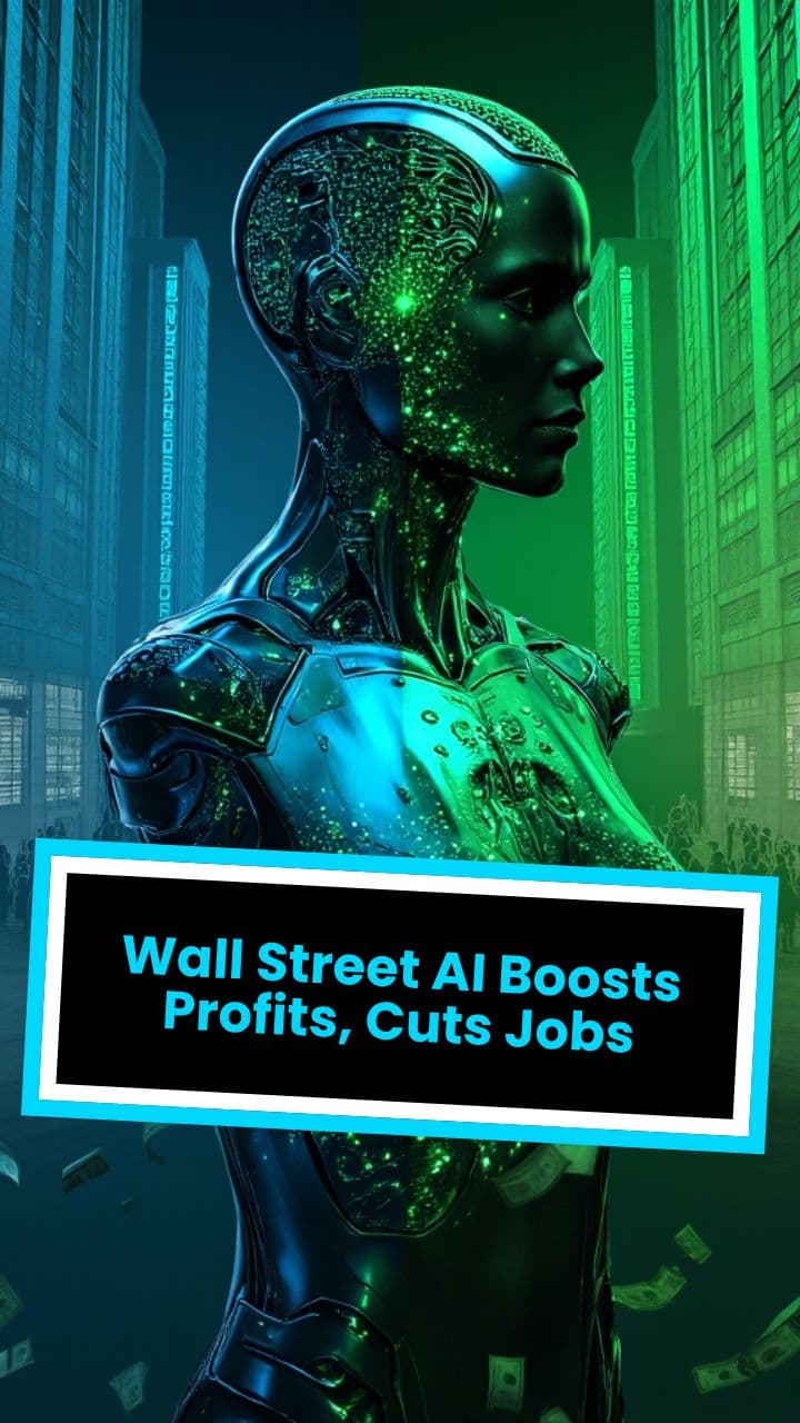 Wall Street AI Boosts Profits, Cuts Jobs