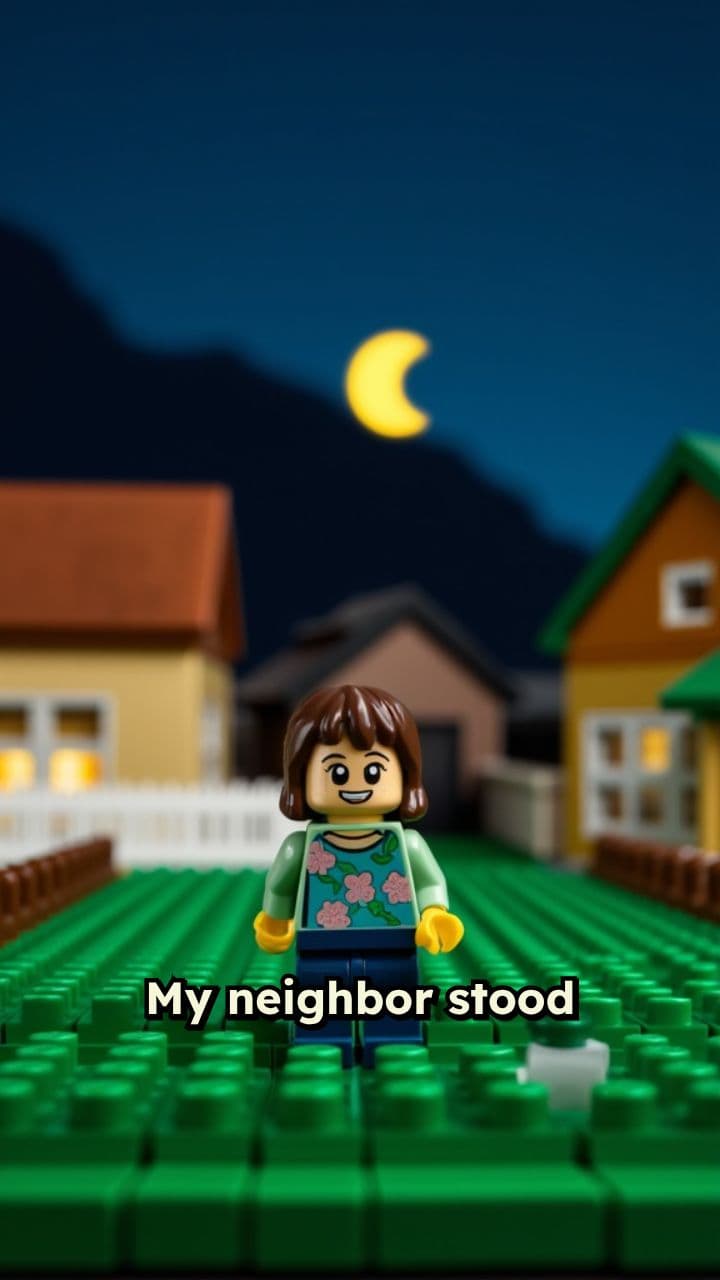 The Smiling Neighbor at 3 AM