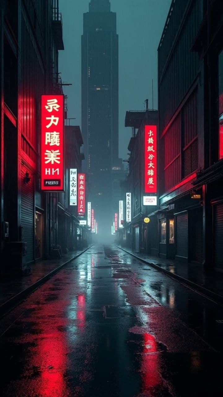 Neon Shadows of the Circuit