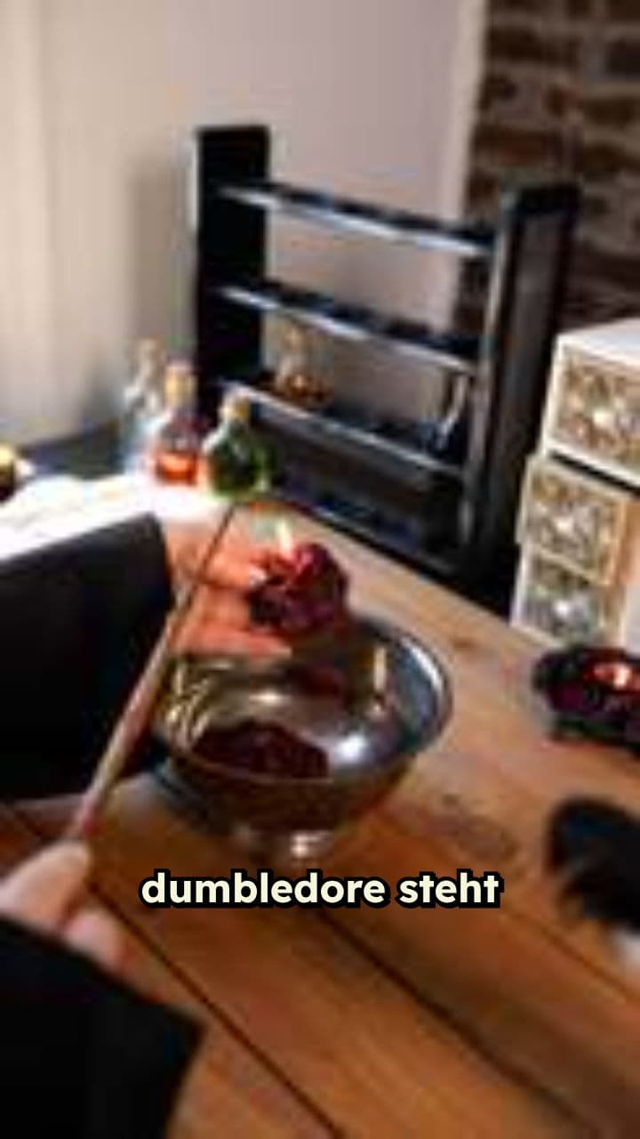 Dumbledores Partyankündigung im Pennerpark