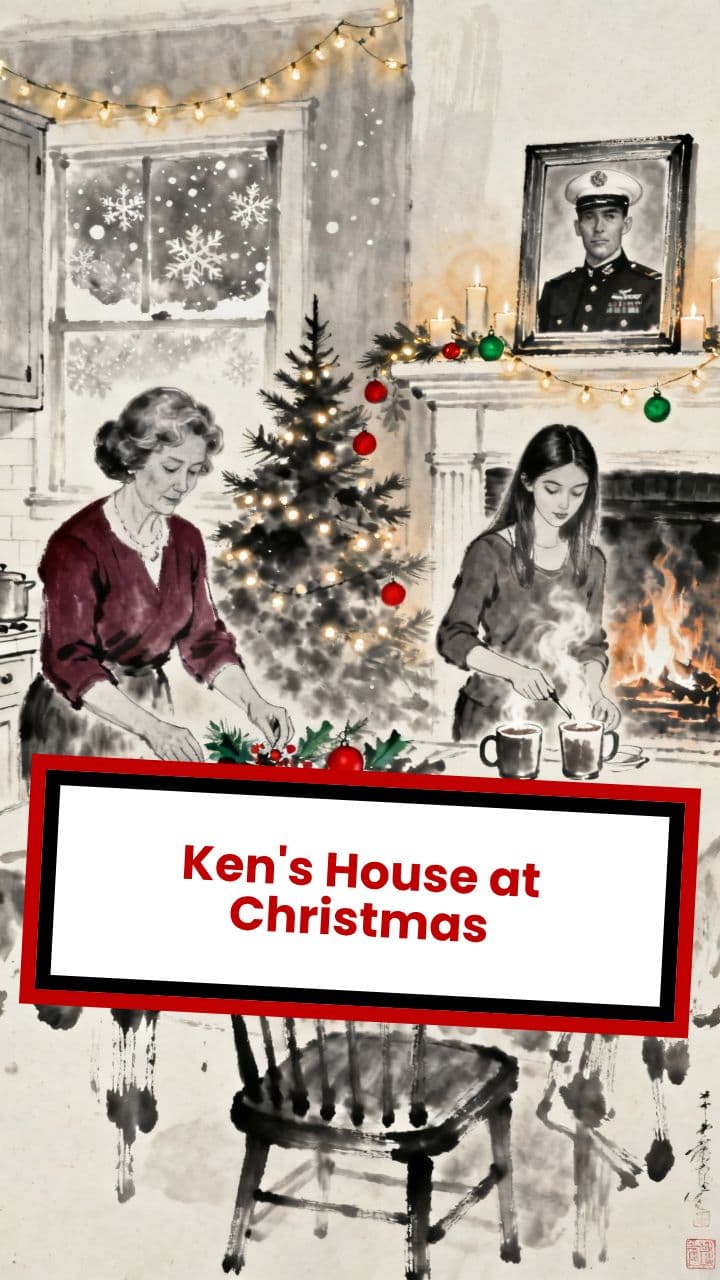 Ken's House at Christmas