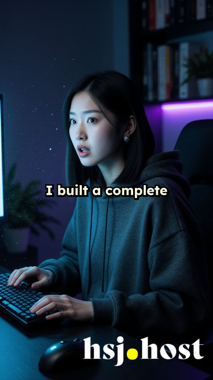 Built a Website in 47 Seconds