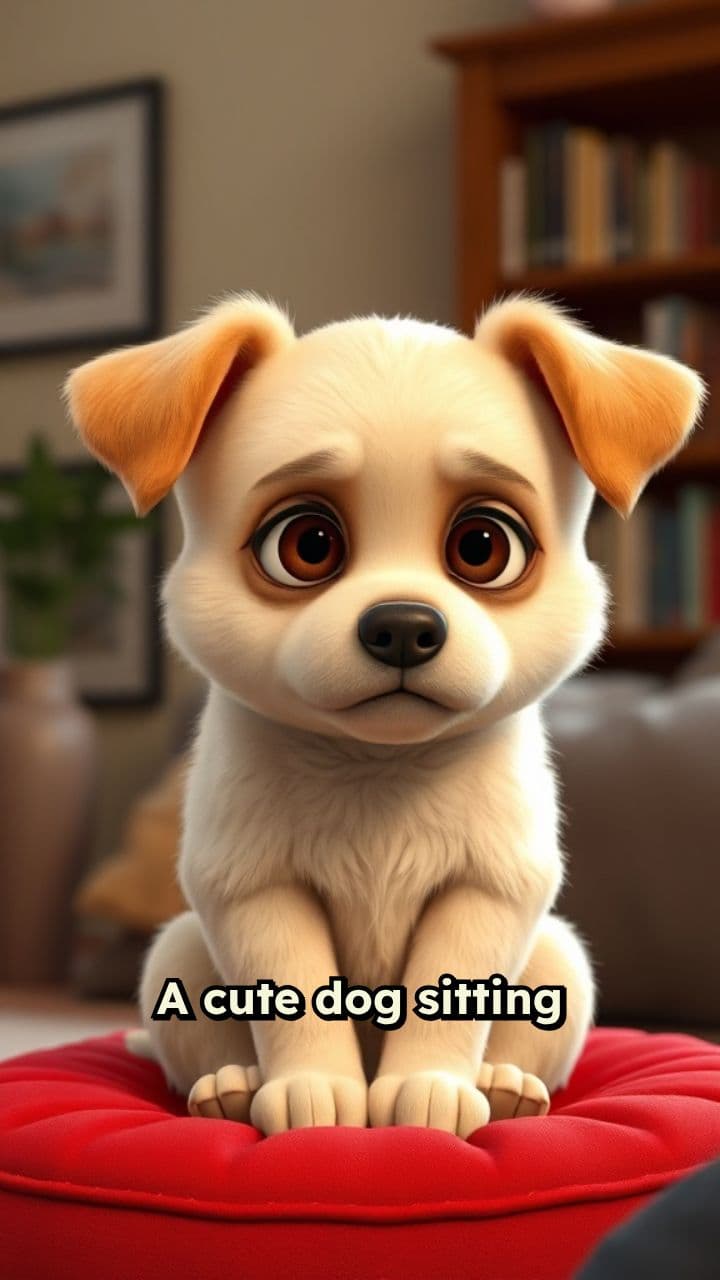 Serious Dog Deep in Thought