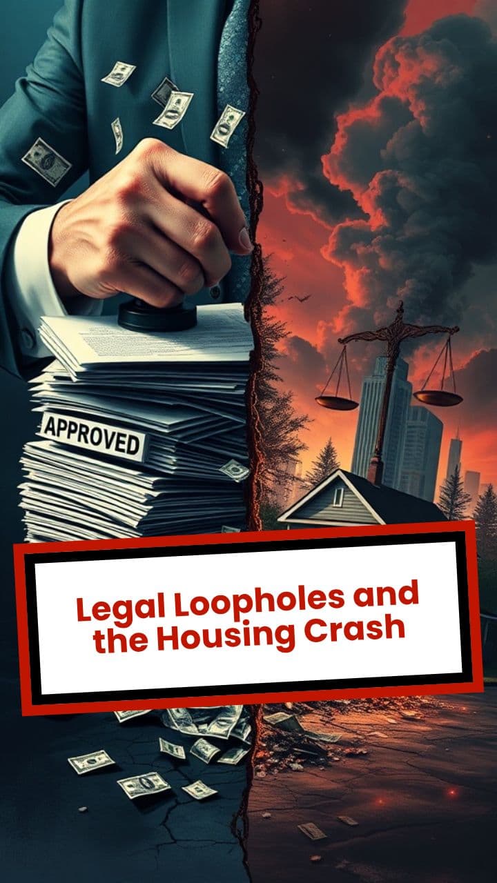 Legal Loopholes and the Housing Crash