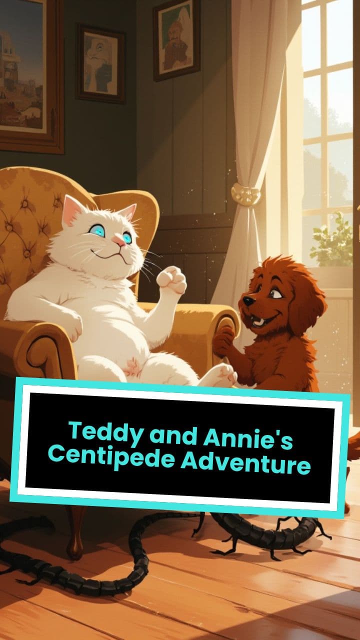 Teddy and Annie's Centipede Adventure