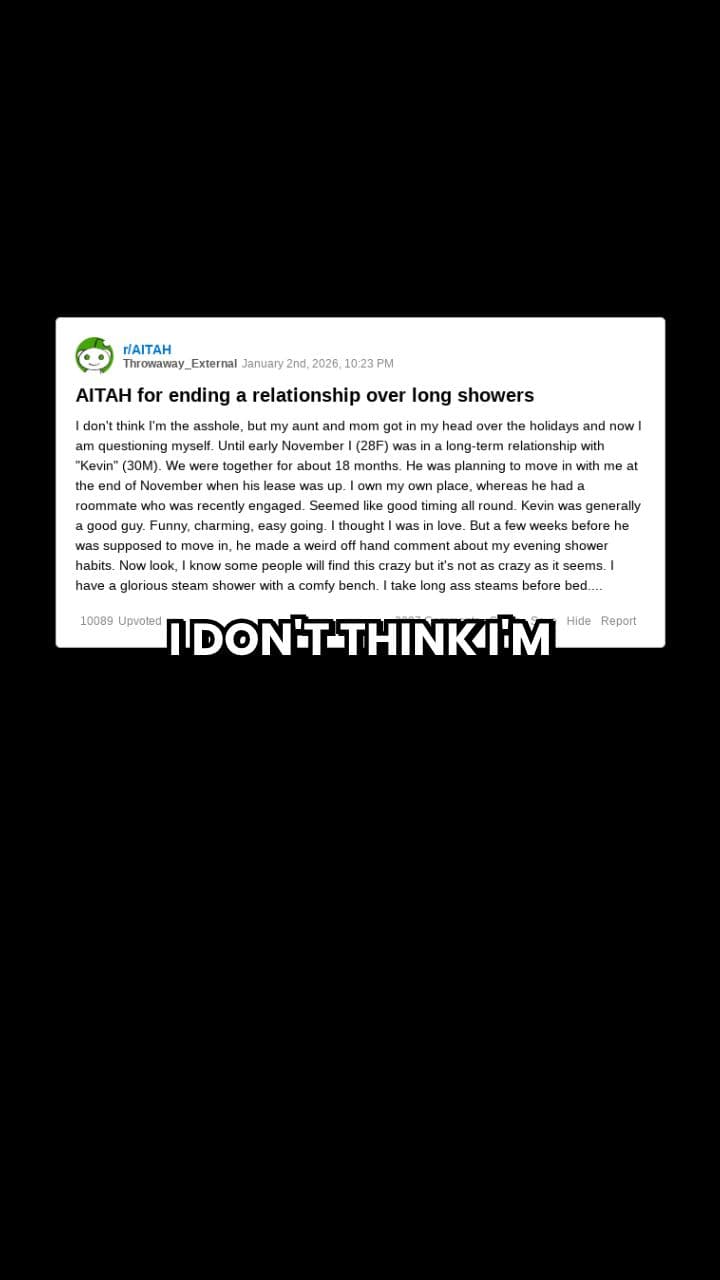 Broke Up Over Controlling Move-In Demands