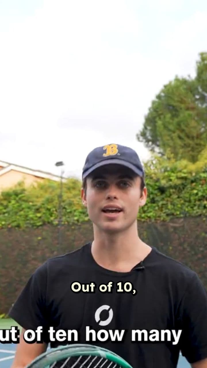 Troll Claims He'll Return 4/10 Serves from a Top Tennis Pro