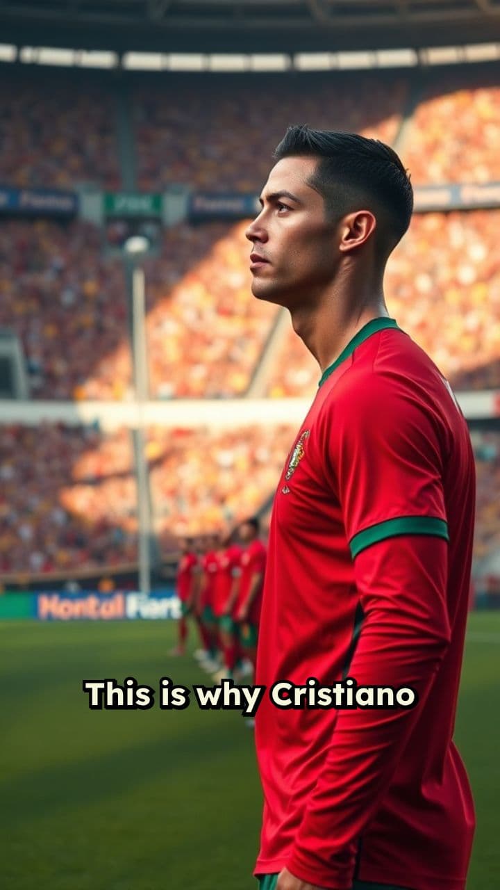 Why Ronaldo Stands Apart During Anthem
