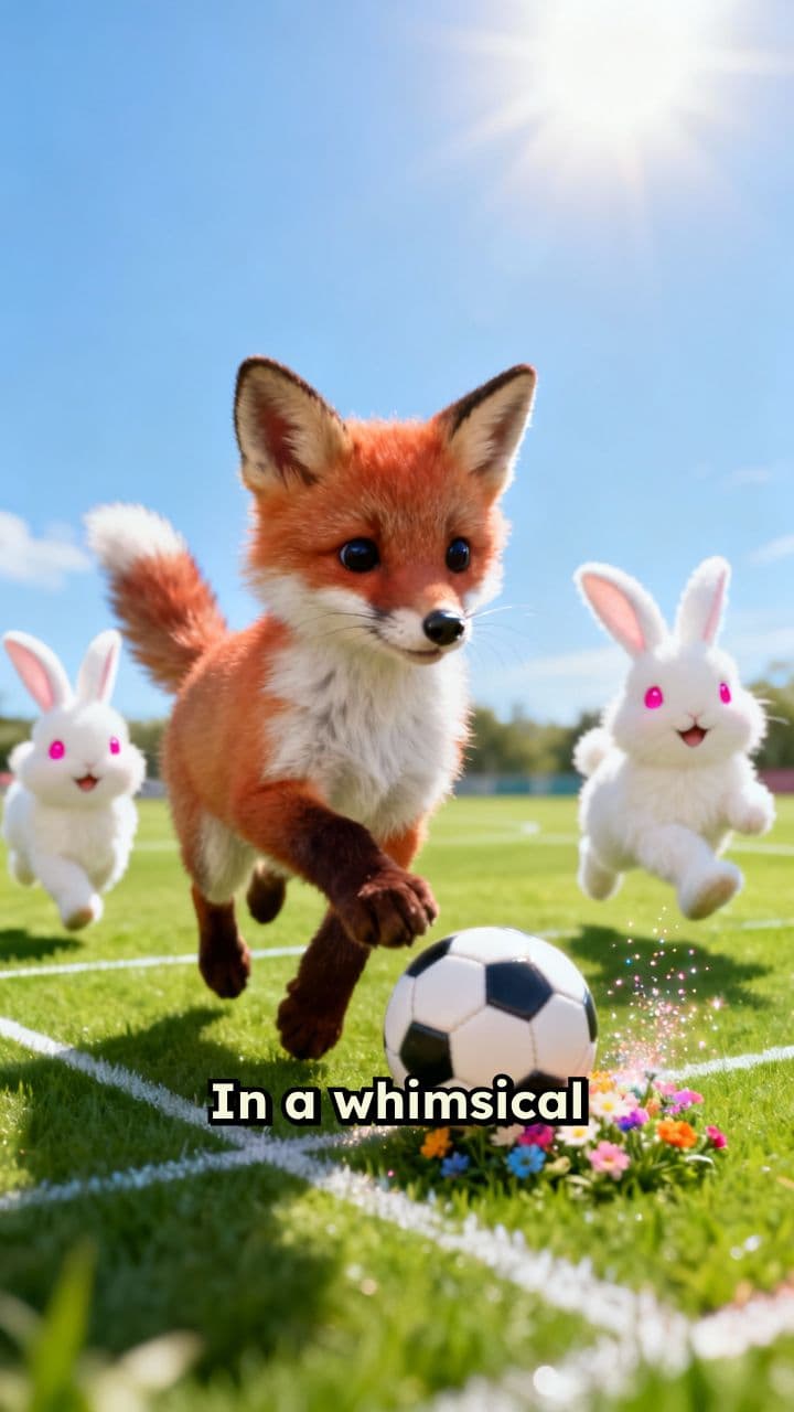 Team Cute Soccer Adventure