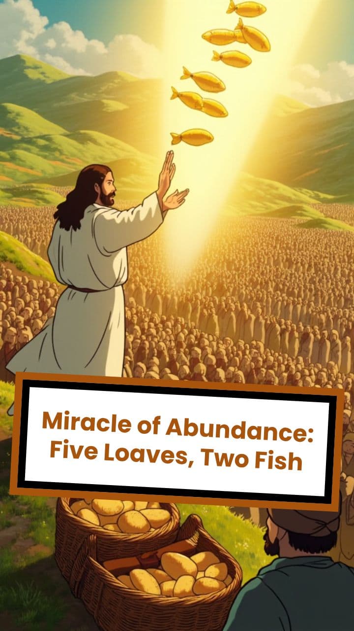 Miracle of Abundance: Five Loaves, Two Fish