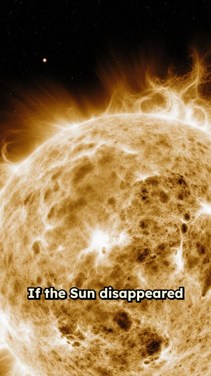 Eight Minutes Behind the Sun