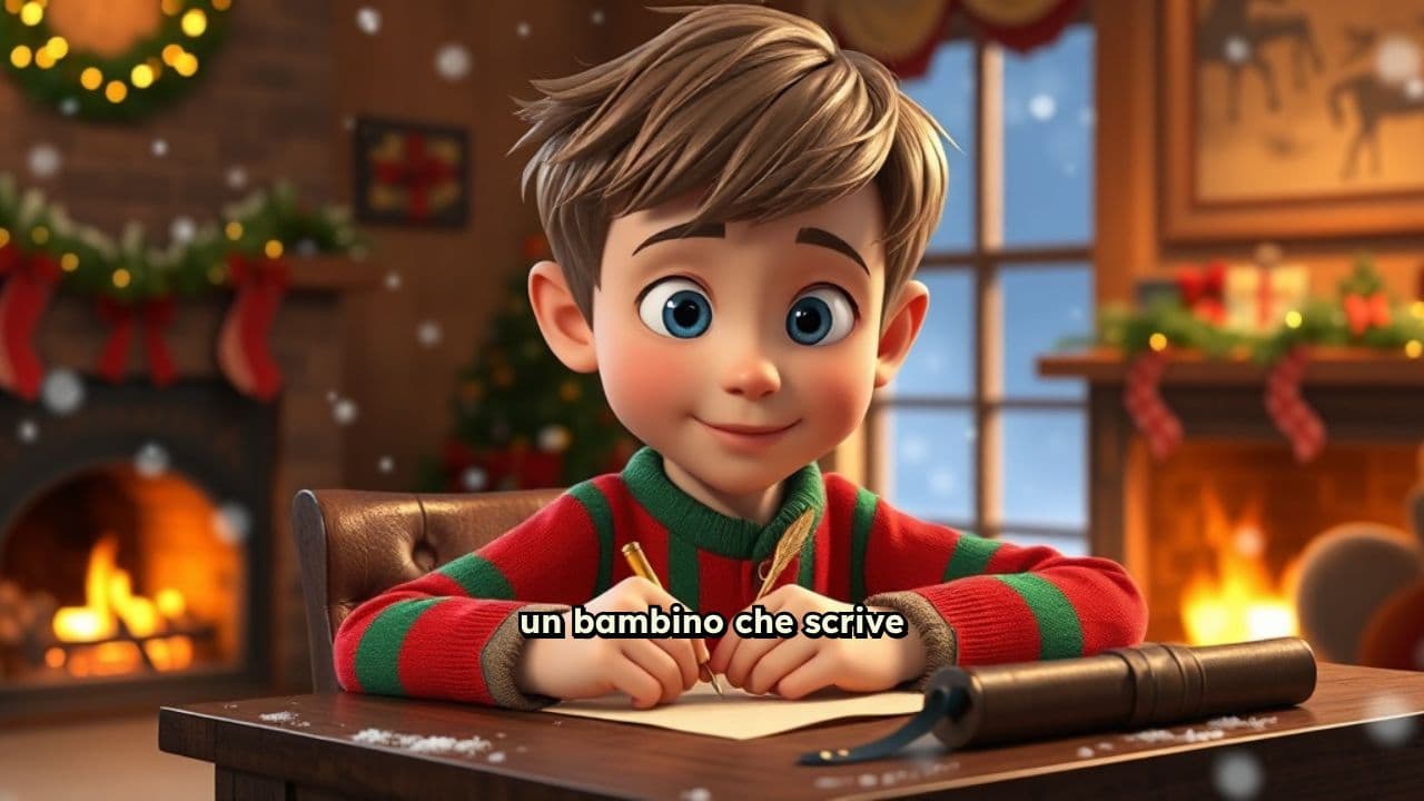 La lettera di un bambino a Babbo Natale