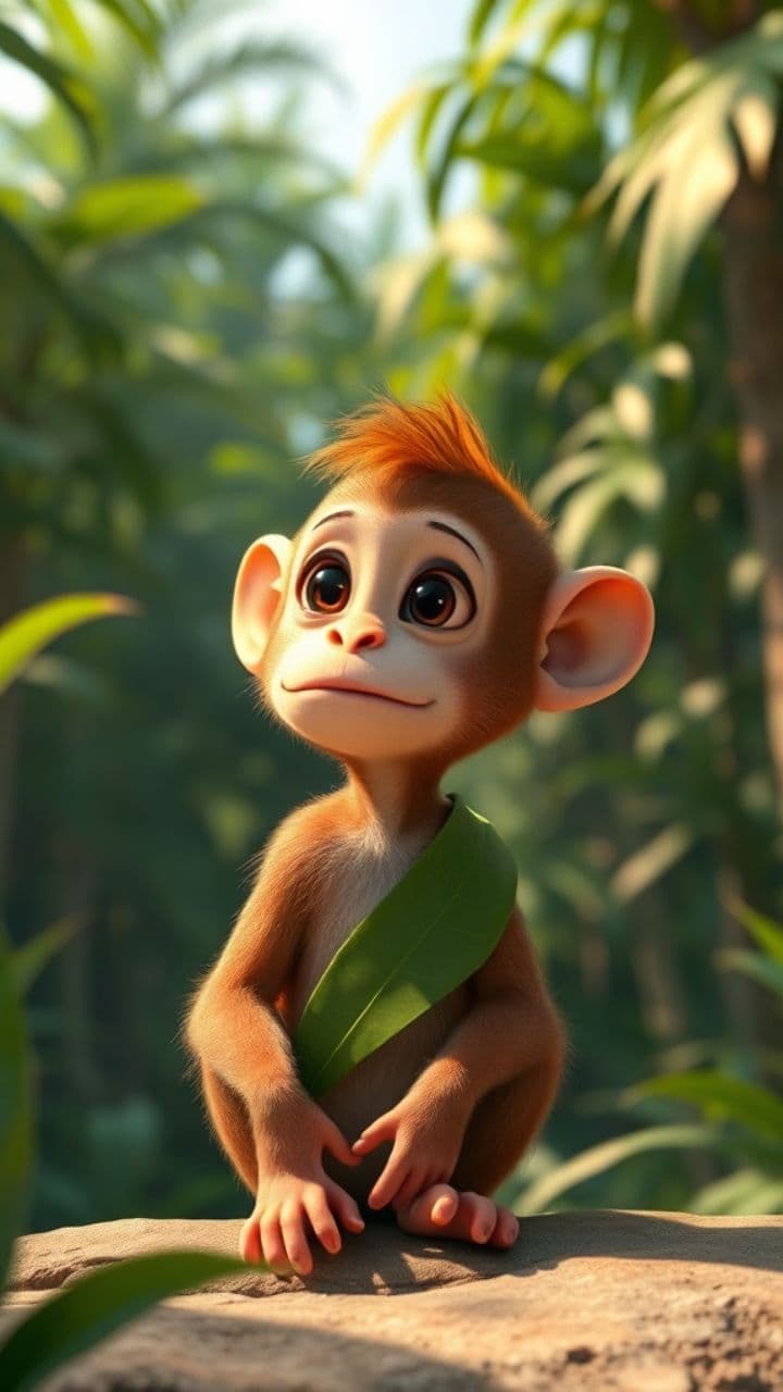 अकेला बंदर और अपनापन (The Lonely Monkey and Belonging)