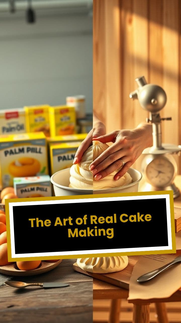 The Art of Real Cake Making