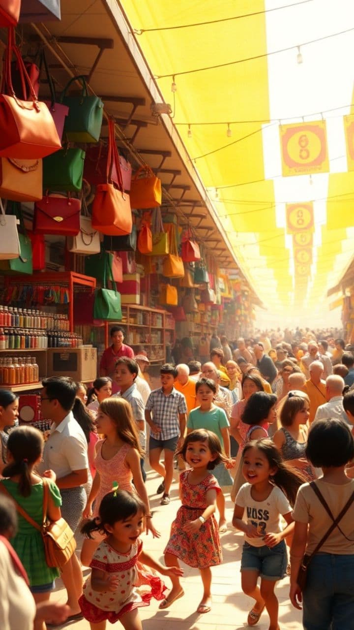 Feira do Caos: Compras e Confusões