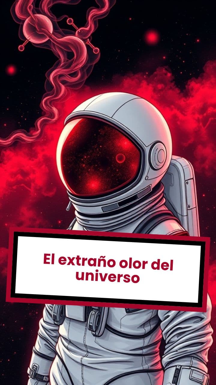 El extraño olor del universo
