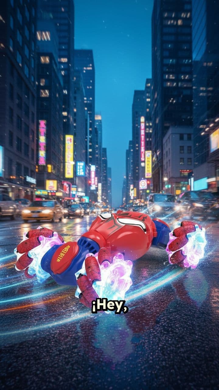 Carro Arácnido: ¡Aventura en tus manos!