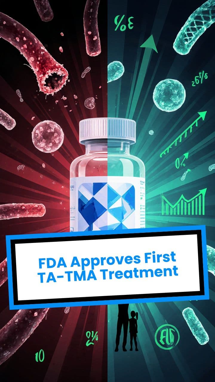 FDA Approves First TA-TMA Treatment