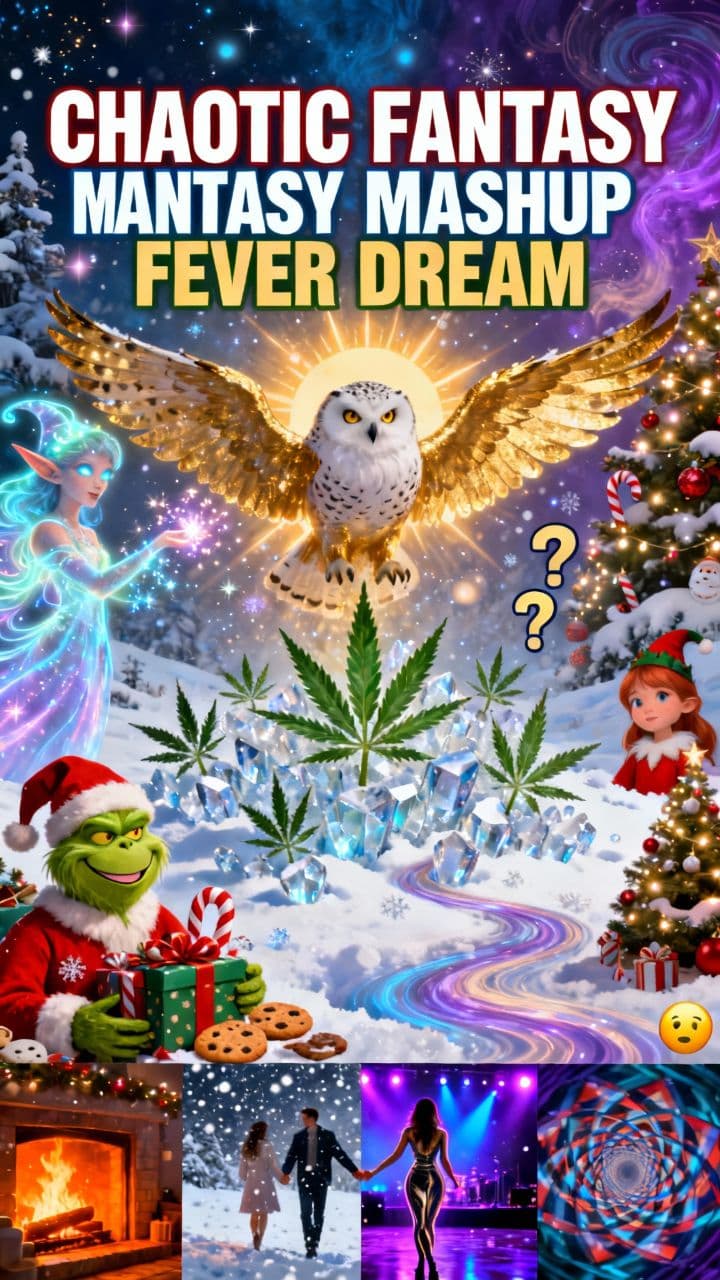Chaotic Fantasy Mashup Fever Dream