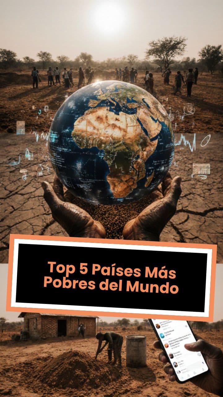 Top 5 Países Más Pobres del Mundo
