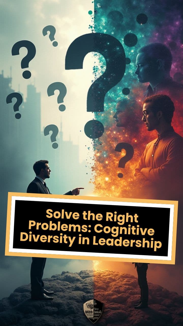 Solve the Right Problems: Cognitive Diversity in Leadership