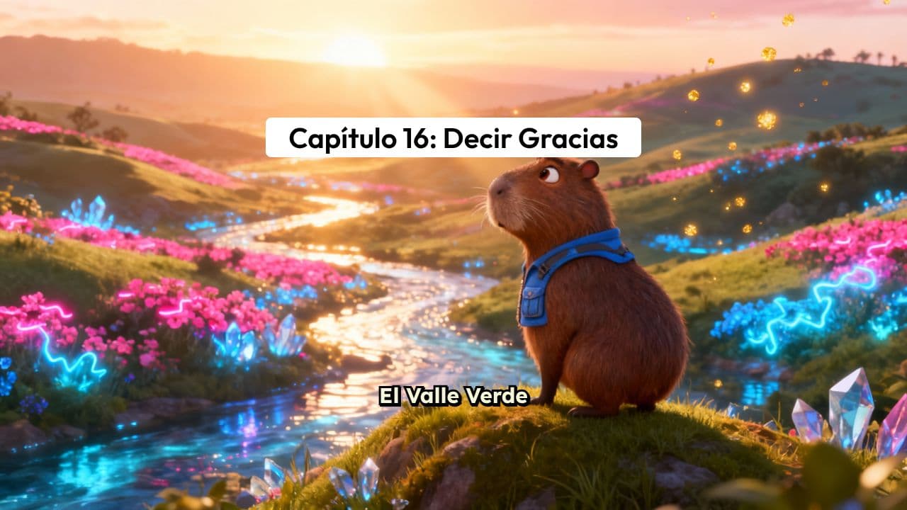 CAPÍTULO 16: DECIR GRACIAS TAMBIÉN ES PARTE DE AYUDAR