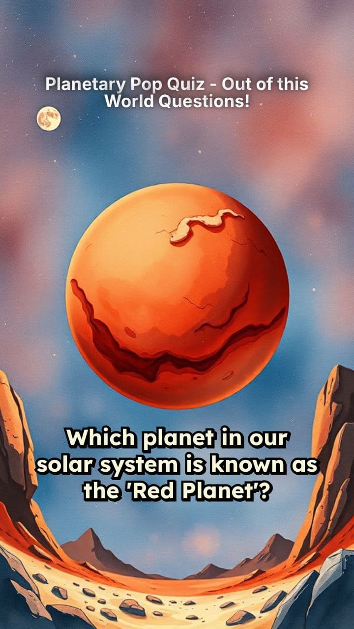 Planetary Pop Quiz - Out of this World Questions!