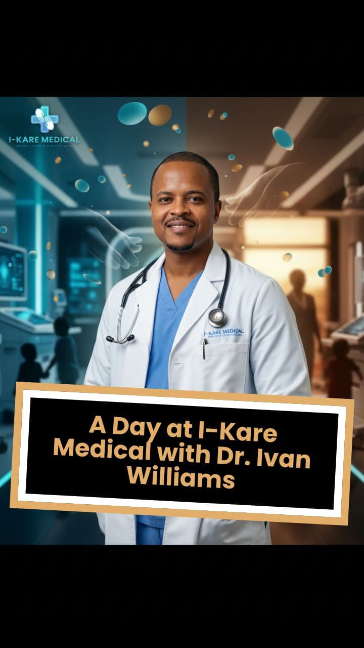 A Day at I-Kare Medical with Dr. Ivan Williams