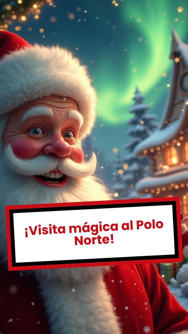 ¡Visita mágica al Polo Norte!